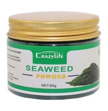 Pure Seaweed Powder Alga Sea Kelp Face Mask Moisturizing Shrink Pores Acne Spots Remove Hyrdating
